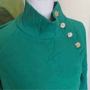 JCrew Factory Button-Up Women's Sweatshirt